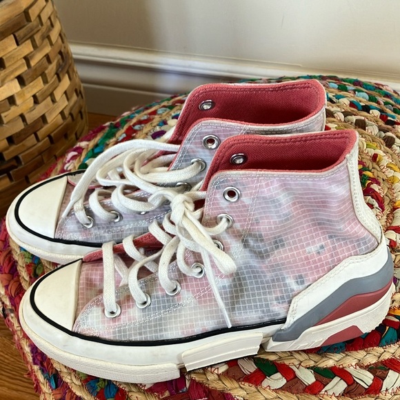 Converse High-Top Sneakers - Pink and Red - Picture 5 of 8